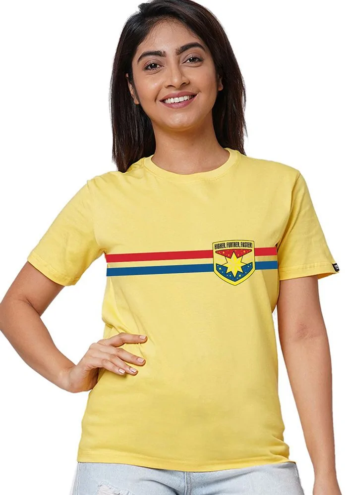 Captain Marvel Women's Tshirt