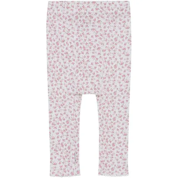 Hust & Claire Baby White Lerija Leggings - Infants Leggings