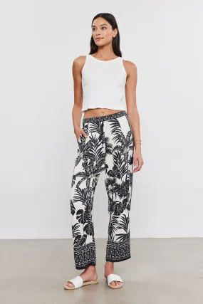 IRIS06 Palm Print Pants