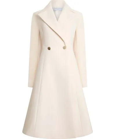 James Lakeland Women's Neutrals Princess Cream Coat