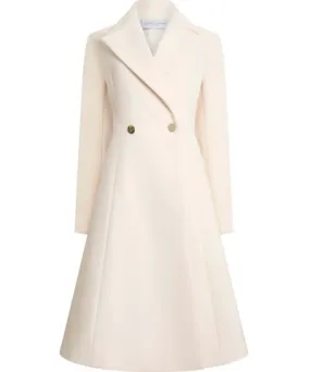 James Lakeland Women's Neutrals Princess Cream Coat