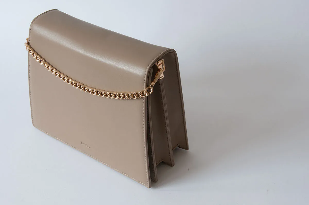 Jeele Taupe Bag for Stylish Fashion Statement