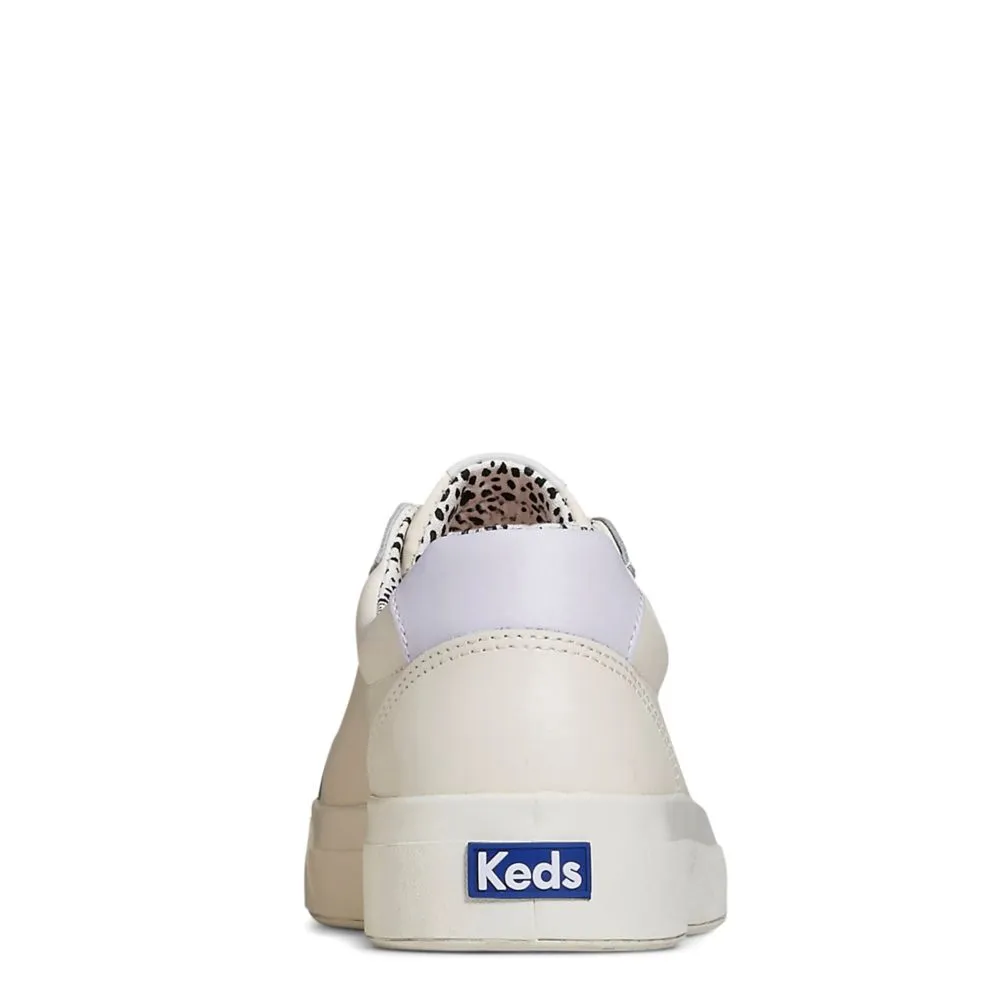 Women's Leather Sneaker by Keds