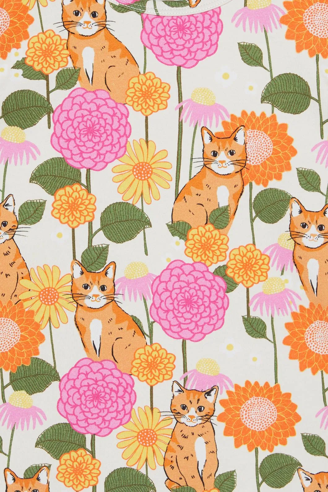 Kids Meadow Cat Tshirt