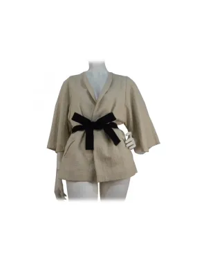 Kimono Jacket for Women in Satin Fabric