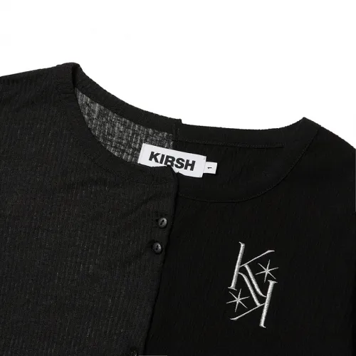 KIRSH Logo Cardigans | Unisex Street Style Short Sleeves