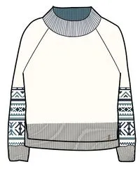 Knitted Sweater made with Recycled Materials by Ambiance