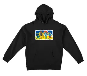 Krooked Skateboards Family Affair Black Hoodie
