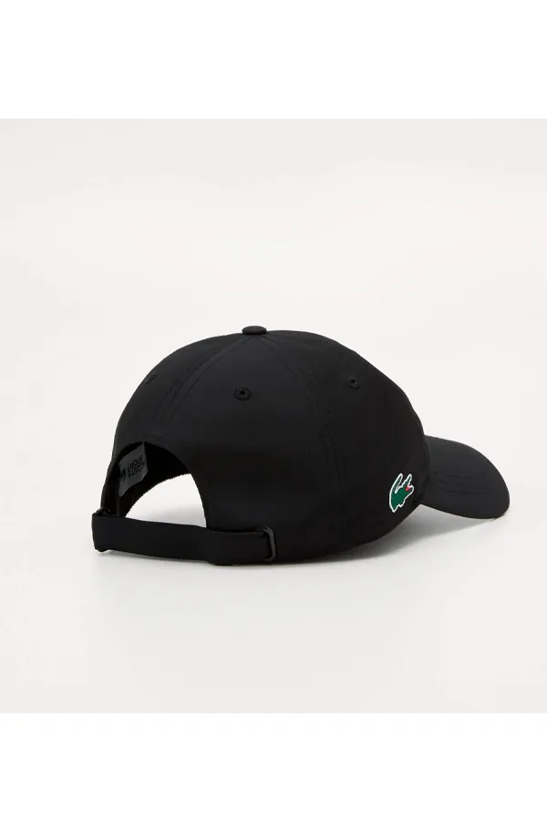 Lacoste Black Hat with Side Logo