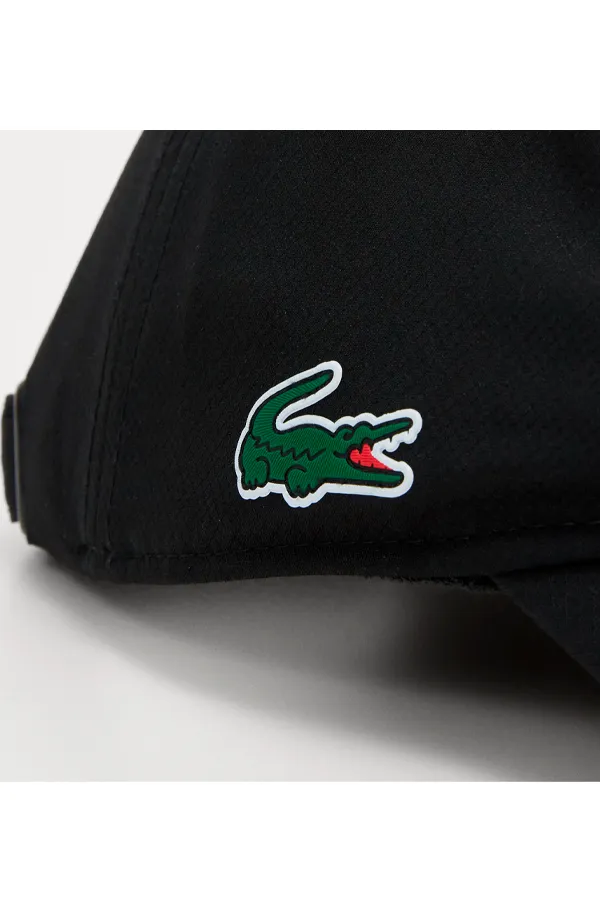 Lacoste Black Hat with Side Logo