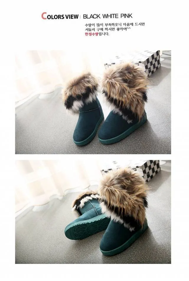 Womens Fur Boots