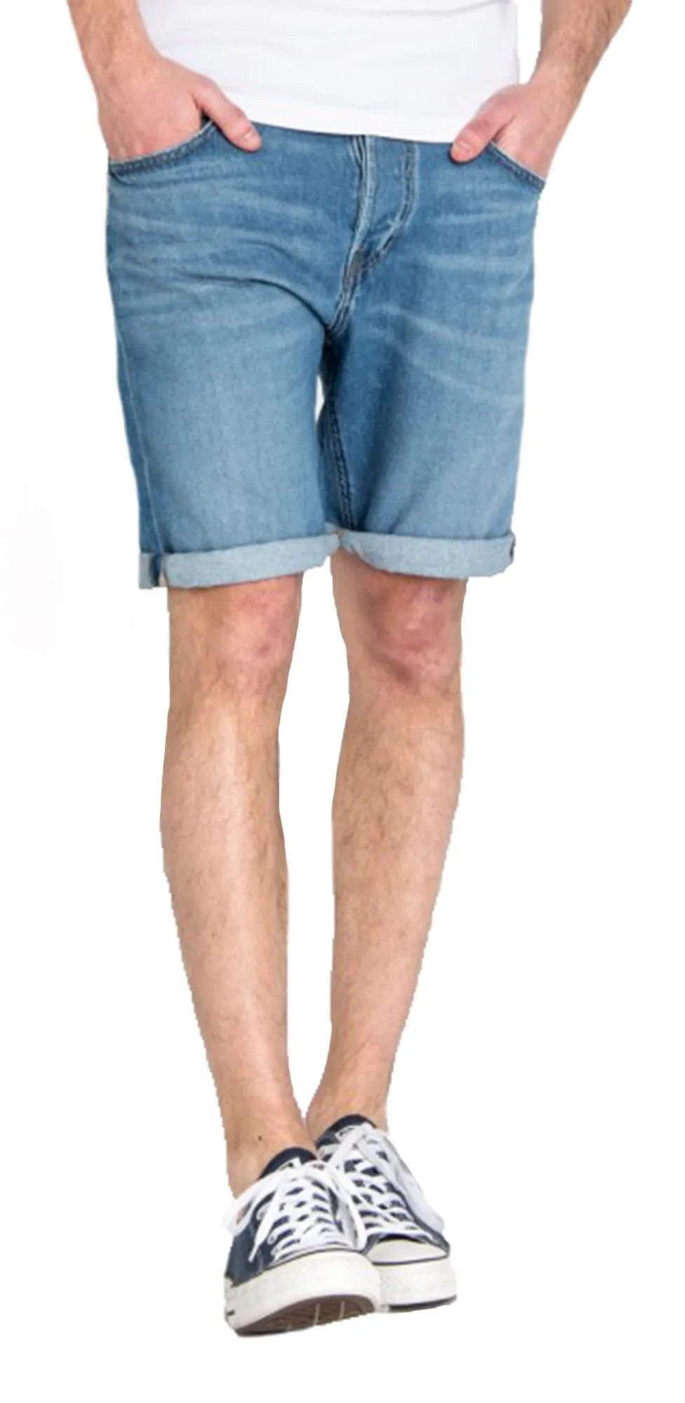 Lee Flick Mid 5 Pocket Denim Shorts