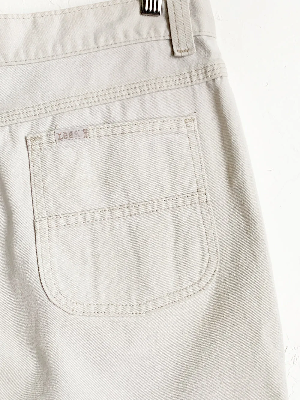 LEE Khaki Carpenter Shorts 35 Waist