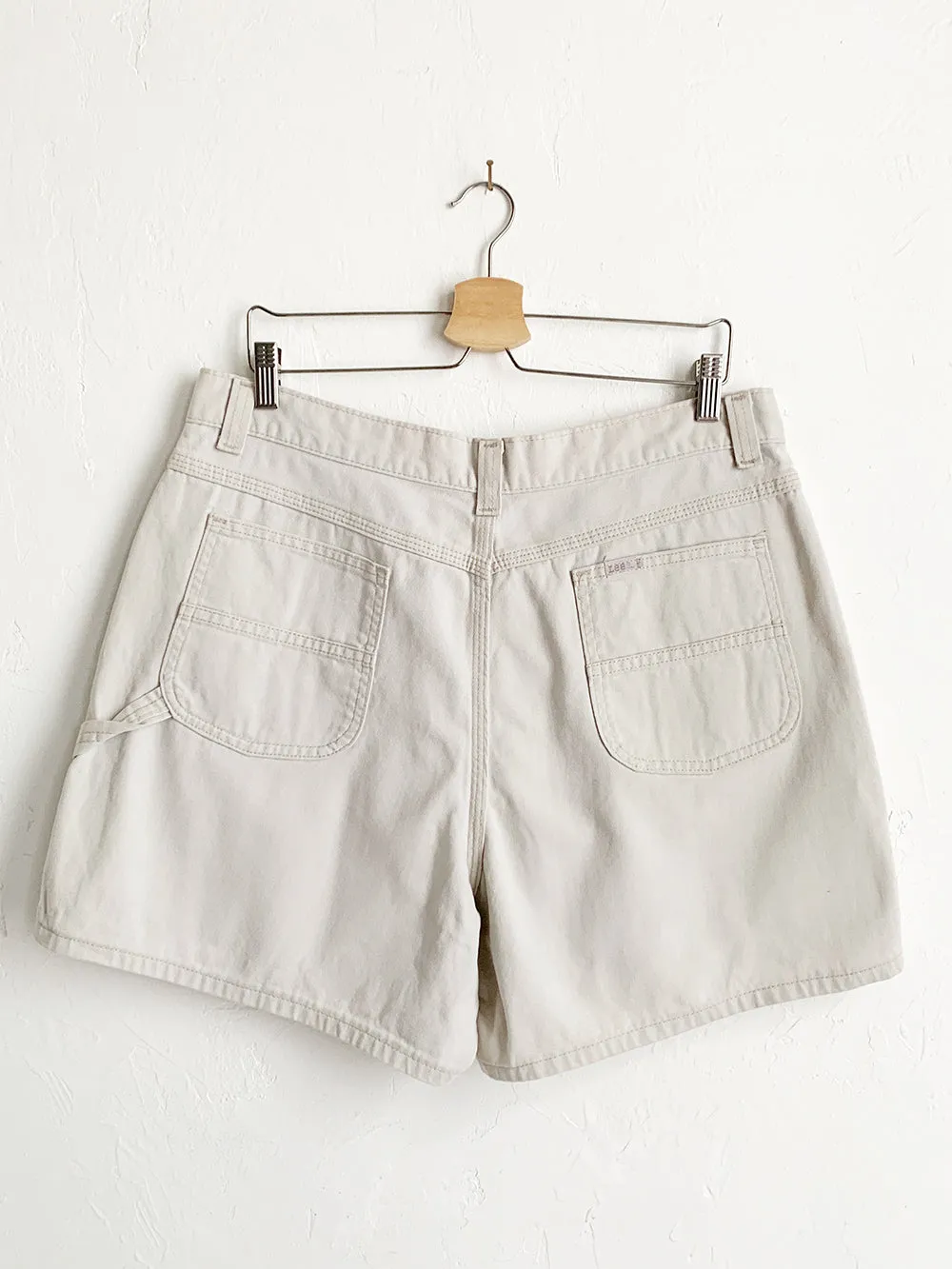 LEE Khaki Carpenter Shorts 35 Waist