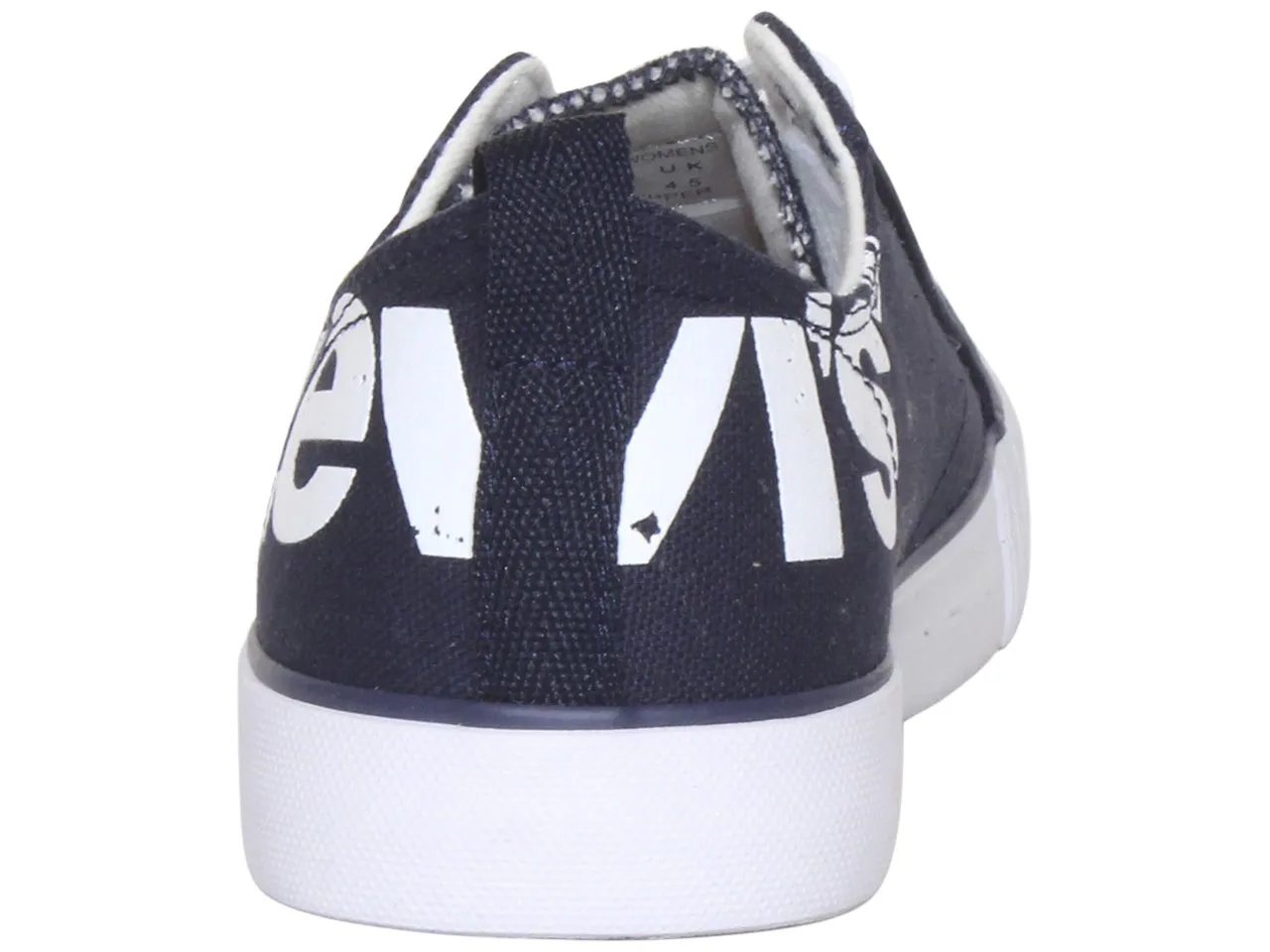 Levis Women's Anika-Logo-CVS Sneakers Low-Top Shoes Navy Sz: 8