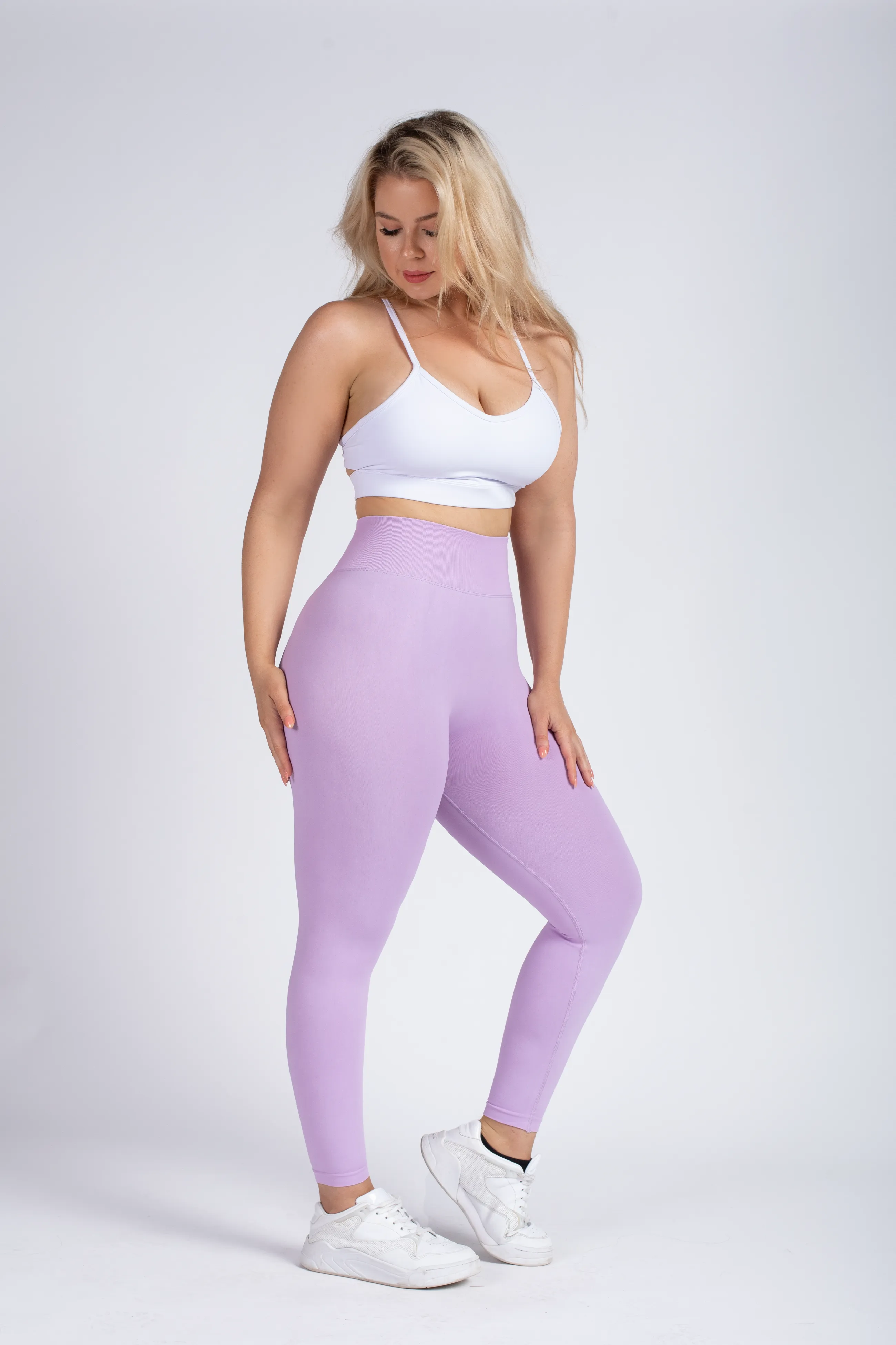 Lilac Core Scrunch Leggings