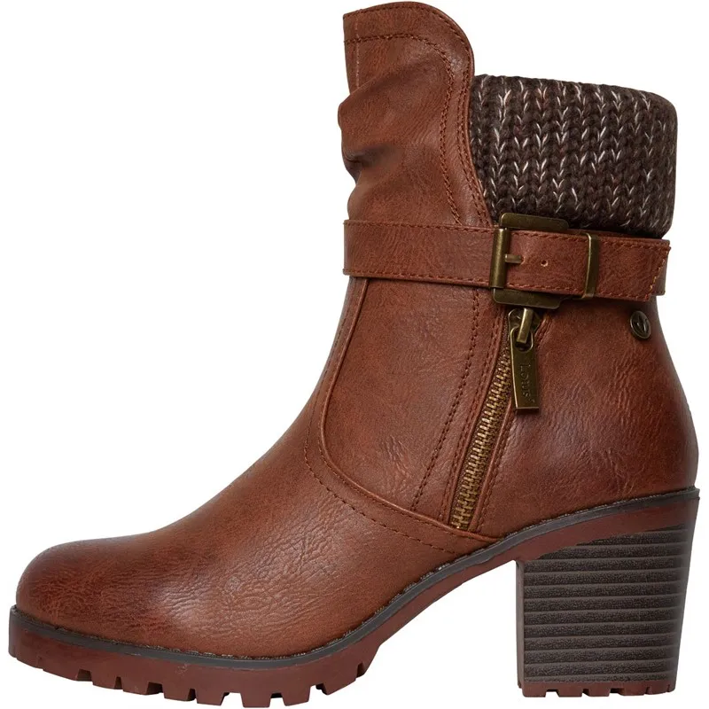 Lotus Womens Jodie Boots Tan