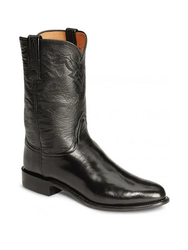 Lucchese Men's Black 1883 Lonestar Roper Boots T0082.C2