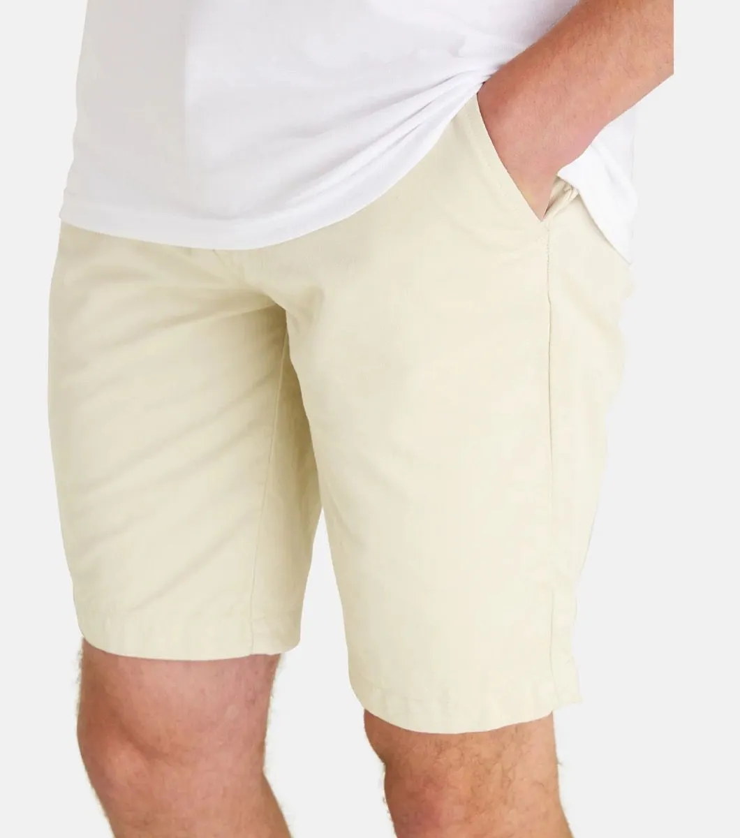 Lyle & Scott Ecru Anfield Core Chino Shorts