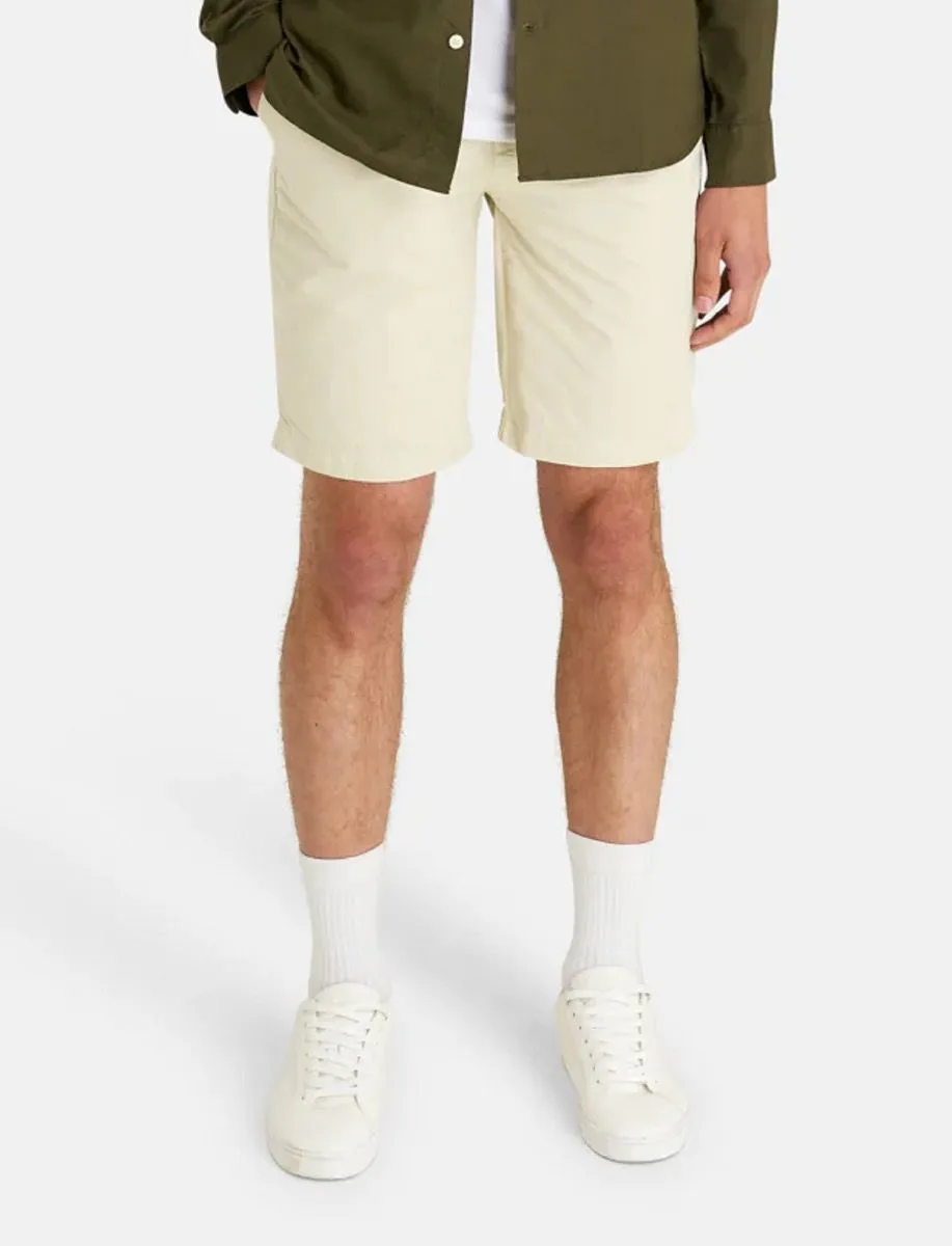 Lyle & Scott Ecru Anfield Core Chino Shorts