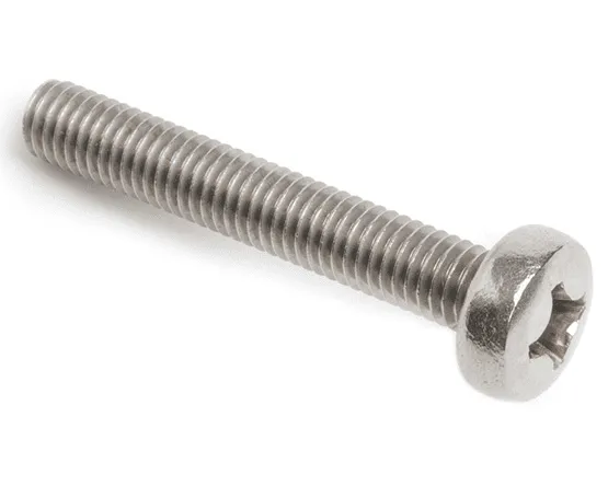 M3 x 8mm Phillips Pan Head Screws (DIN 7985H)  - A2 Stainless Steel