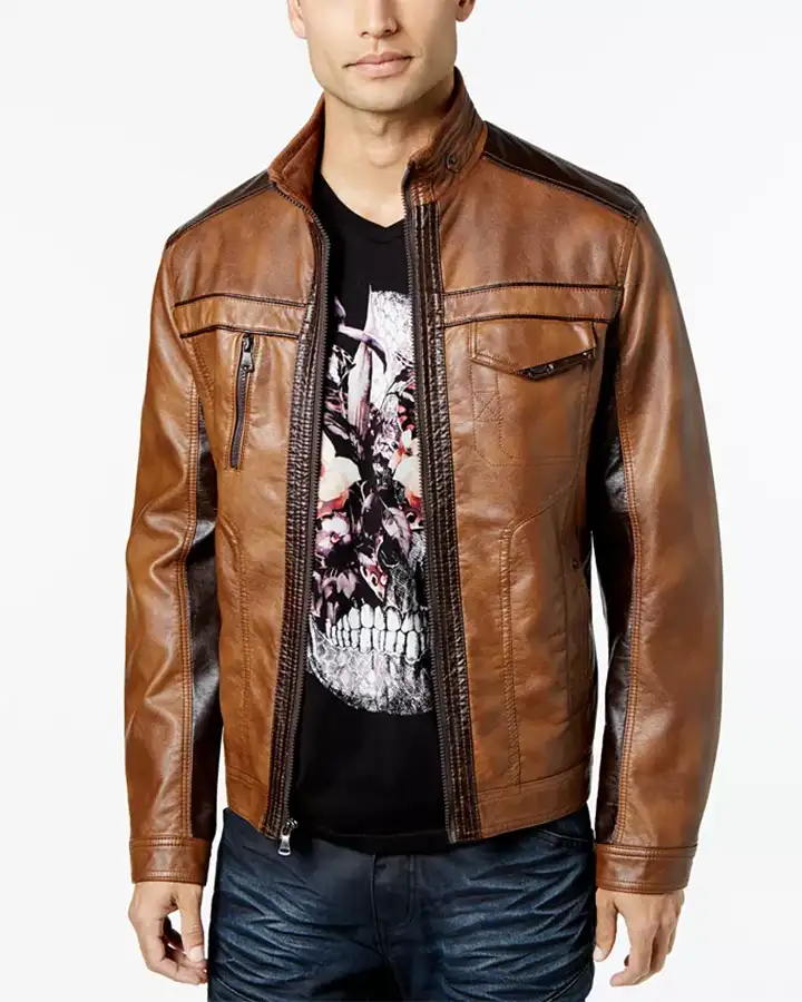 William Jacket - Macy's Faux Leather Jacket for Sale