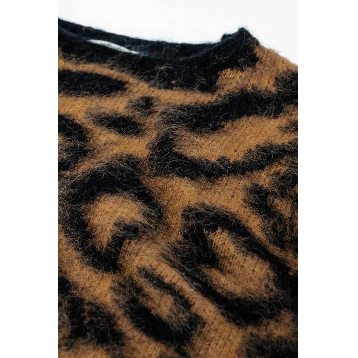 Magnificent Leopard Print Soft Sweater