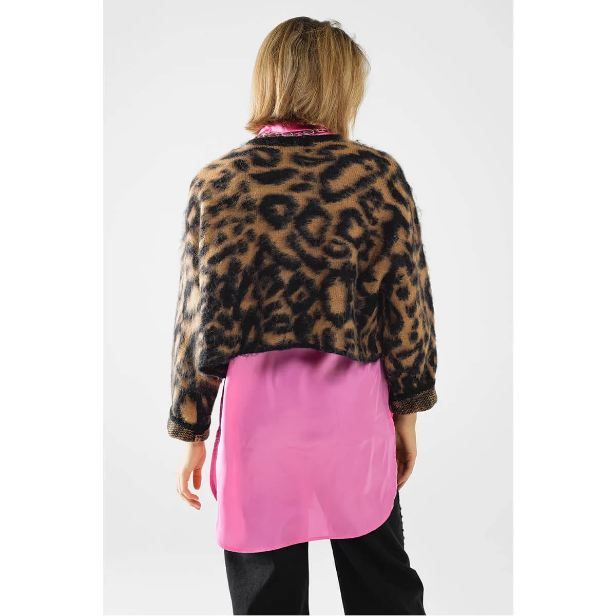 Magnificent Leopard Print Soft Sweater