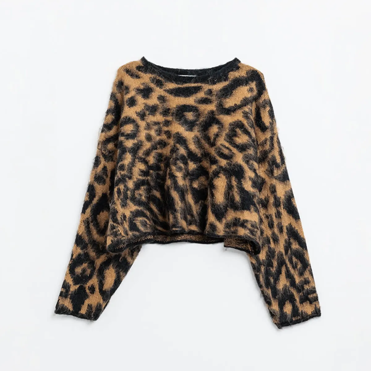 Magnificent Leopard Print Soft Sweater