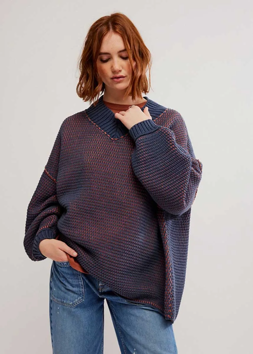 Midnight Cedar Combo Maisie Sweater