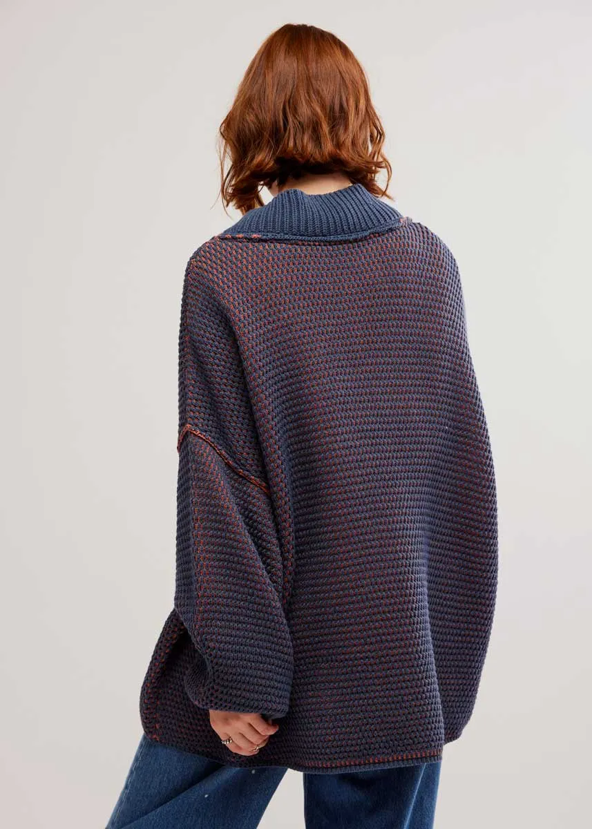 Midnight Cedar Combo Maisie Sweater