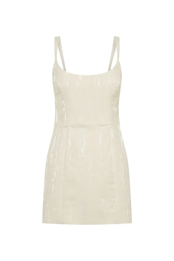 Malla Cream Dress