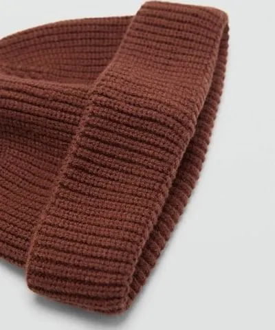 Rib-knit Cap by MANGO