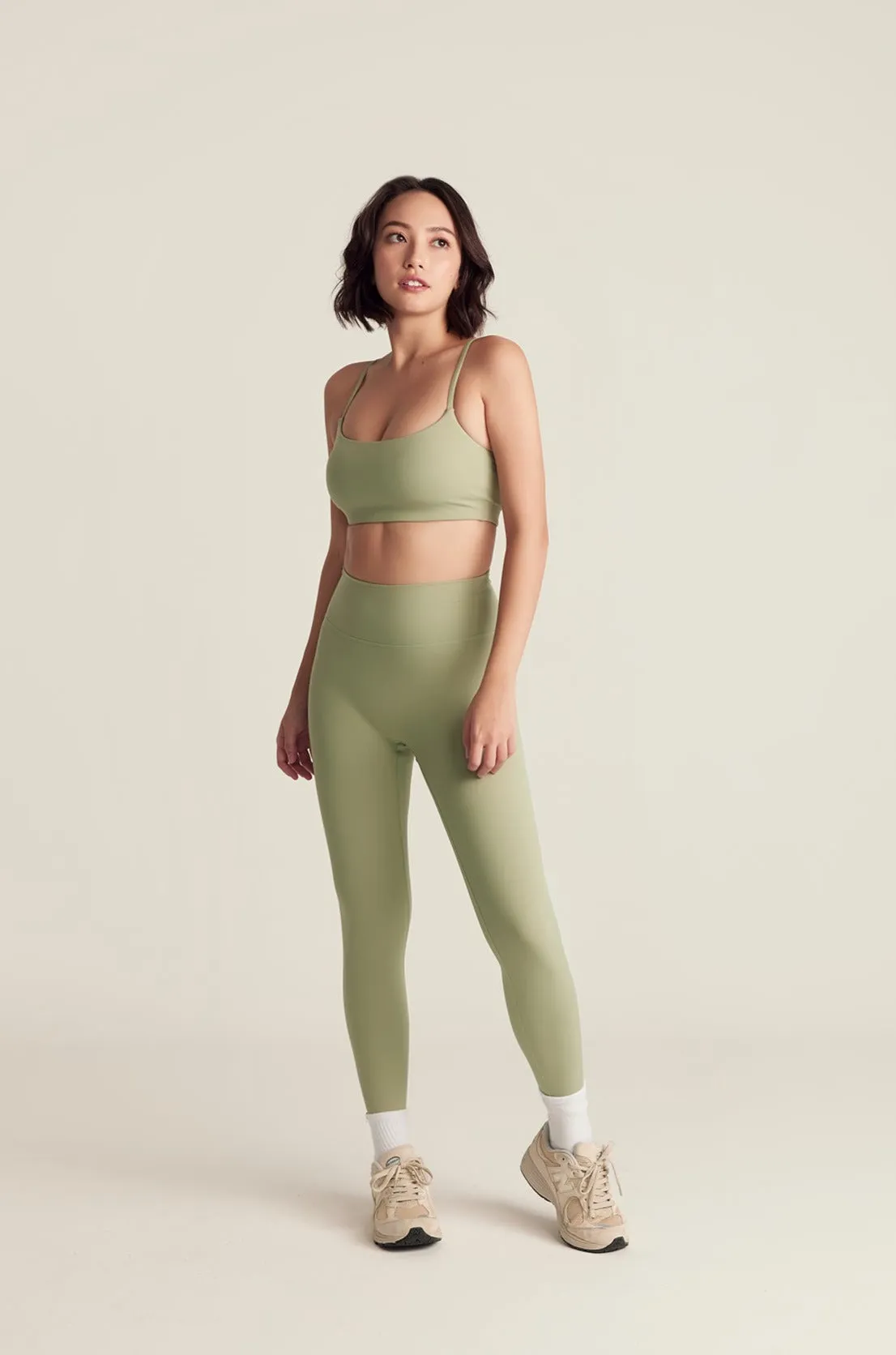 Matcha Latte Full-Length Classic Leggings - Size 24