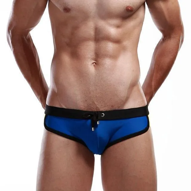 Men Swim Briefs with Low Waist