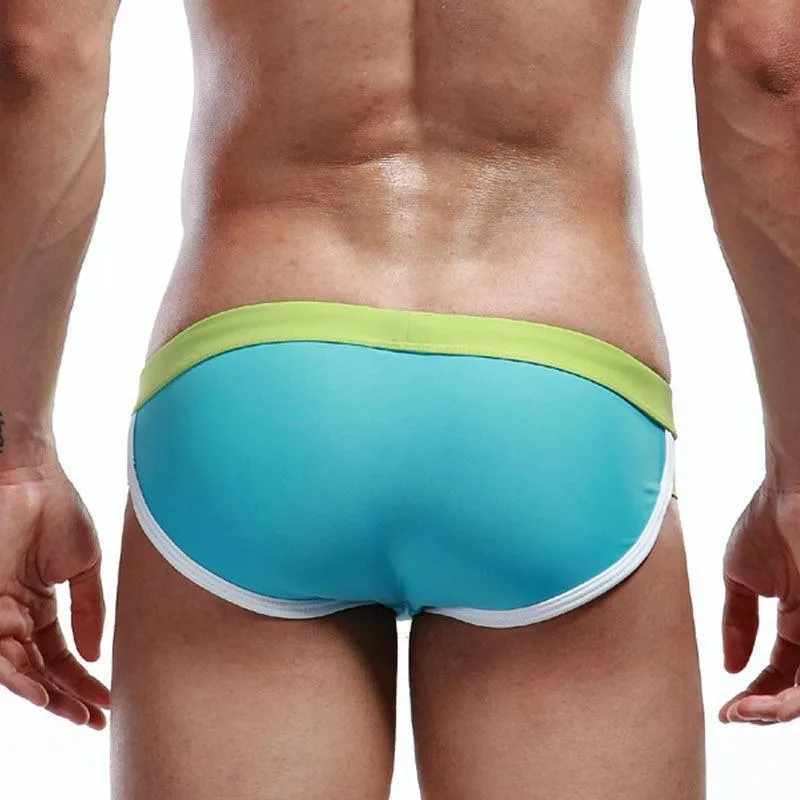 Men Swim Briefs with Low Waist