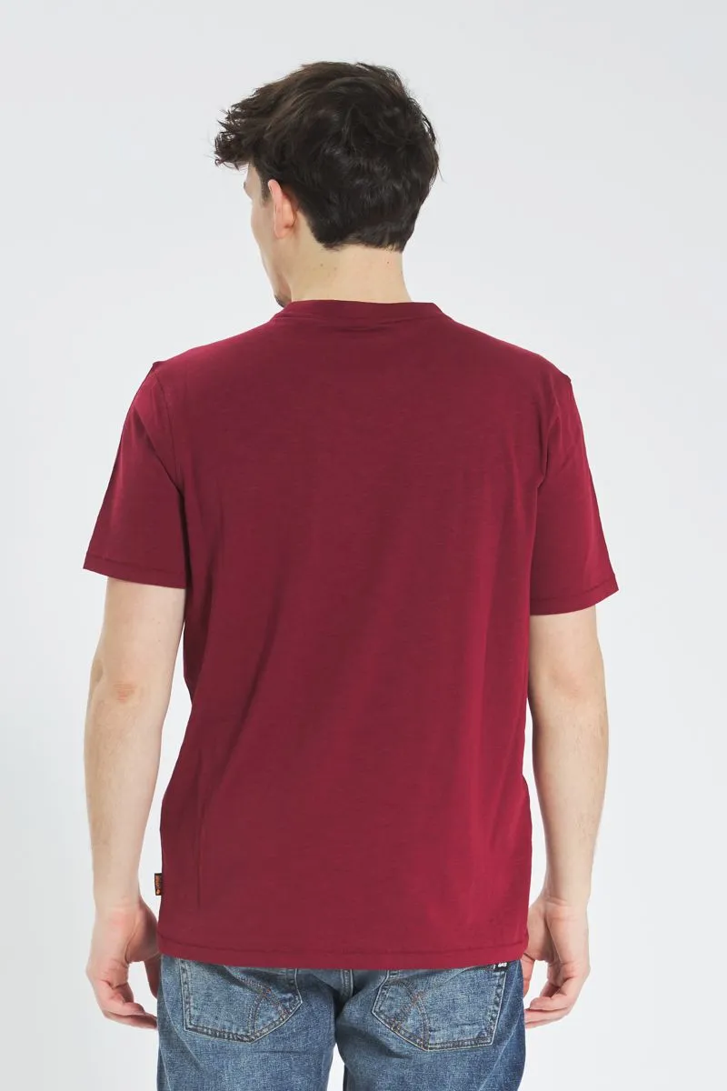 Men's Bordeaux Tshirt