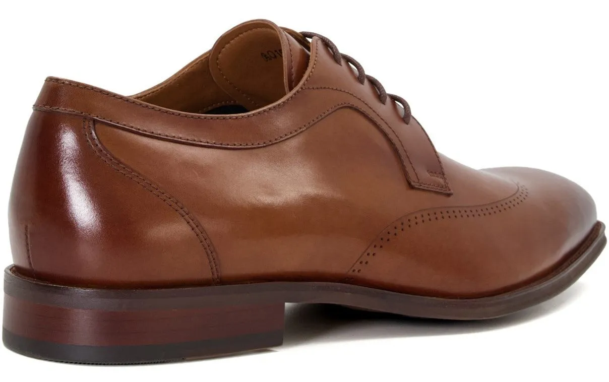 Men's Leather Lace Up Derby Shoe by Dune Sheath