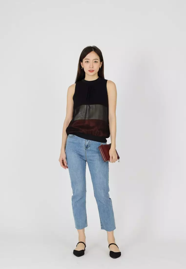 MMRS. Garb Astrid Colour Block Top