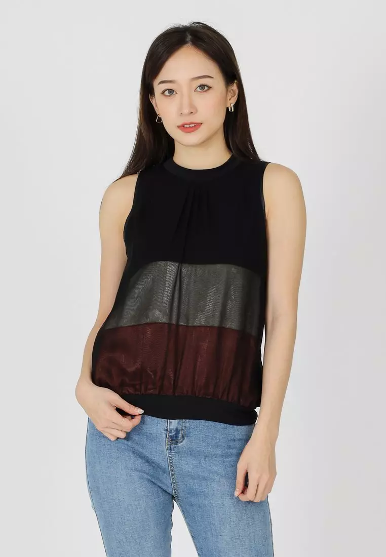 MMRS. Garb Astrid Colour Block Top