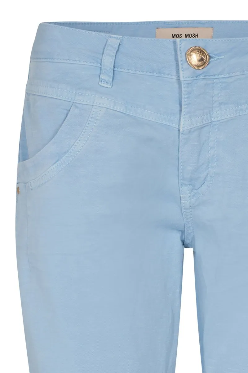 Mos Mosh - Sharon Pants in Chambray Blue