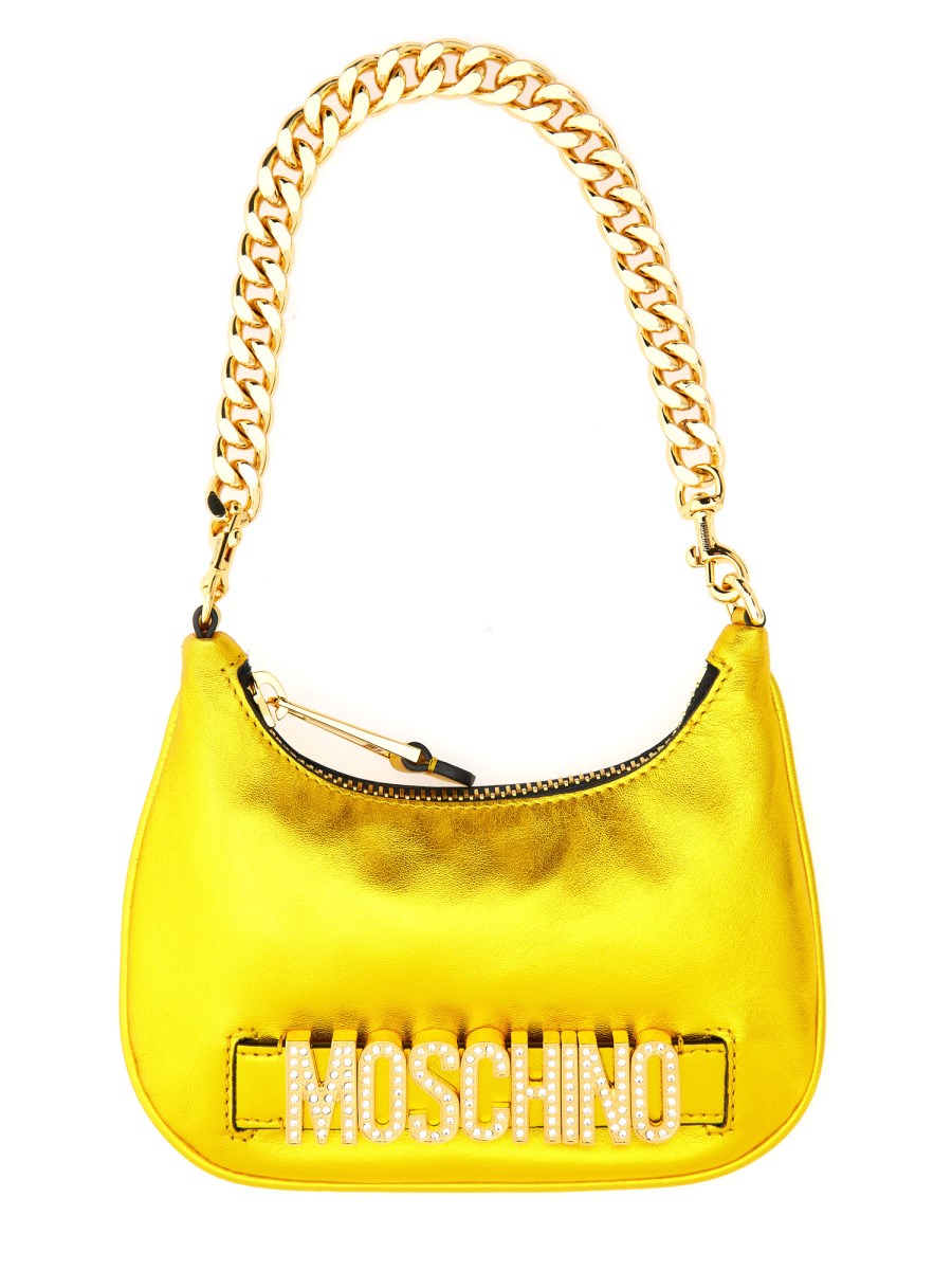 Moschino lettering logo bag