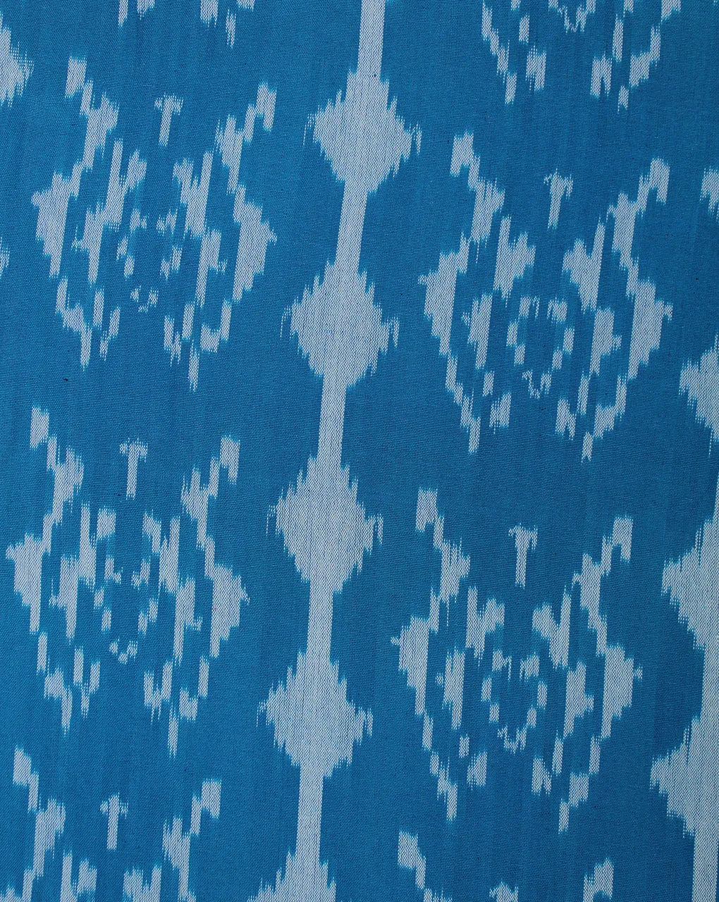 Multicolor Ikat Cotton Fabric - Yarn Dyed Design