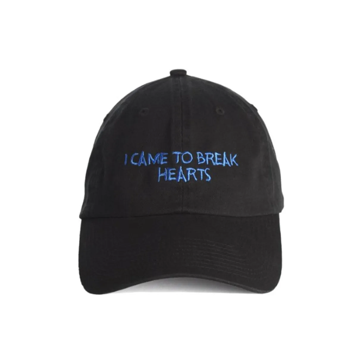 NASASEASONS I Came To Break Hearts Black Blue Cap