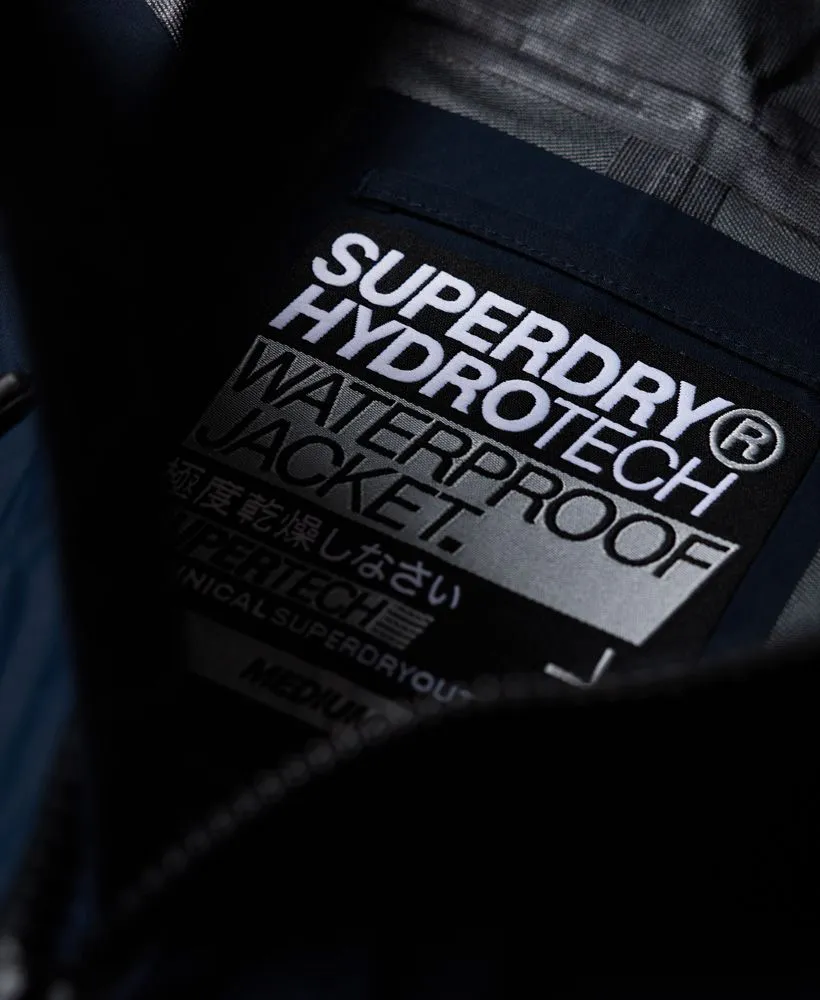 Navy Softshell Hooded Jacket by Superdry