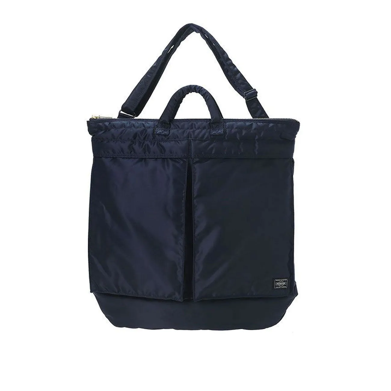 Navy Tanker 2Way Helmet Bag by Yoshida Porter