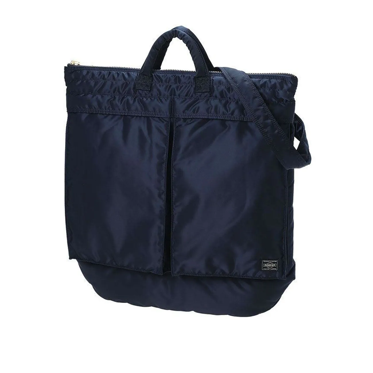 Navy Tanker 2Way Helmet Bag by Yoshida Porter