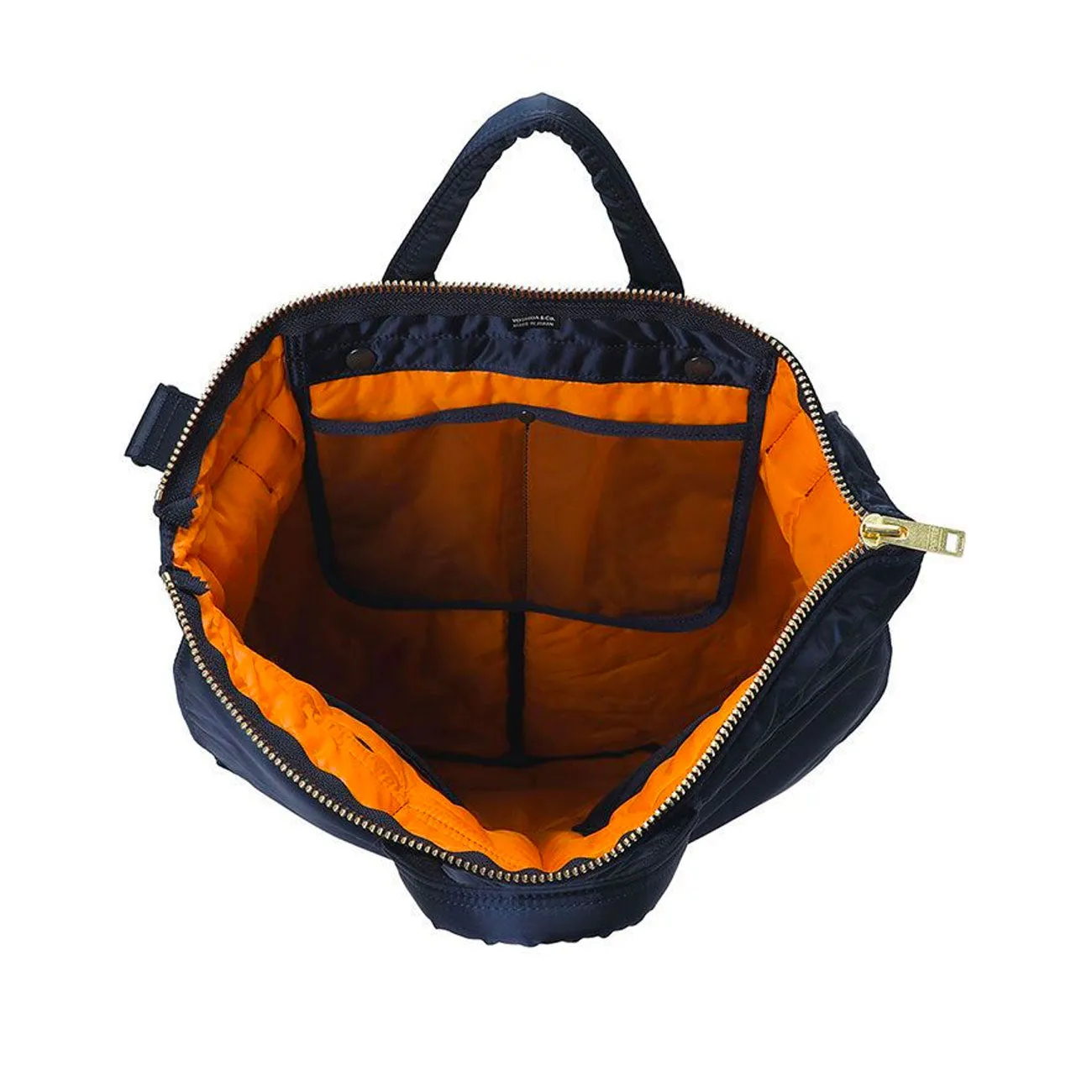 Navy Tanker 2Way Helmet Bag by Yoshida Porter