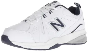 New Balance Men's 608v5 Casual Comfort Cross Trainer - White/Navy