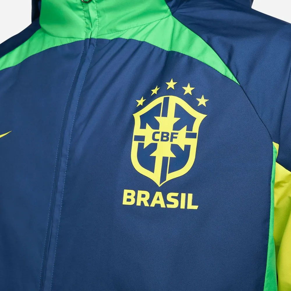 Nike Brazil AWF Jacket can be rewritten as Nike Brazil Soccer Jacket.